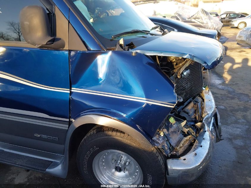 2000 Chevrolet Express Upfitter Pkg. VIN: 1GBFG15R2Y1167117 Lot: 43881057