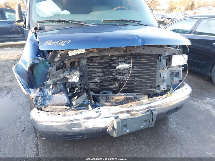 2000 Chevrolet Express Upfitter Pkg. VIN: 1GBFG15R2Y1167117 Lot: 43881057