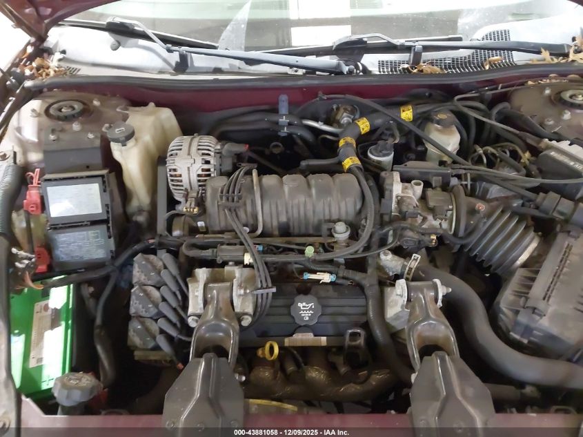 2004 Chevrolet Monte Carlo Ss VIN: 2G1WX12KX49308646 Lot: 43881058