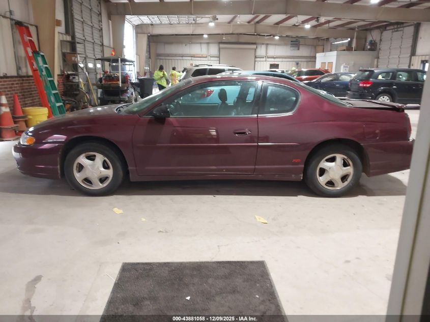 2004 Chevrolet Monte Carlo Ss VIN: 2G1WX12KX49308646 Lot: 43881058