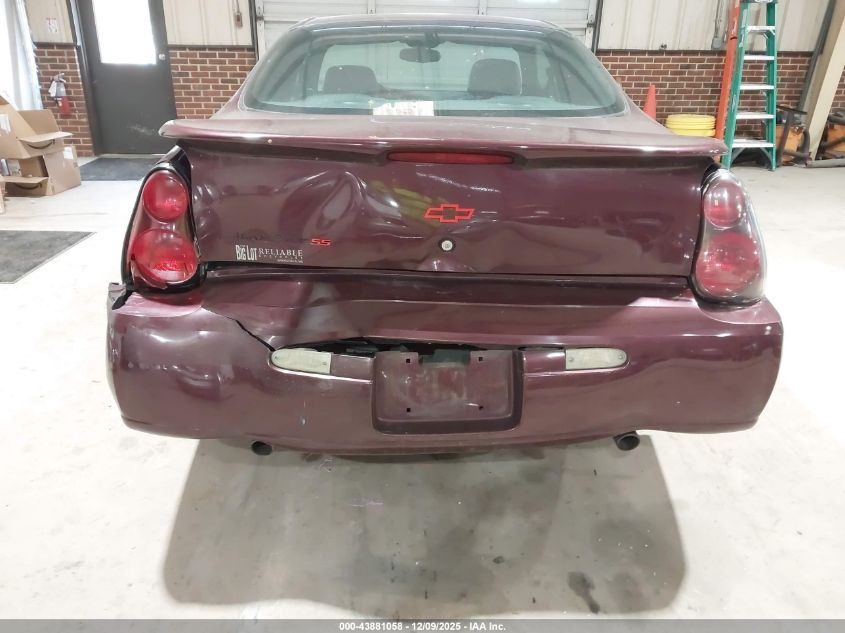 2004 Chevrolet Monte Carlo Ss VIN: 2G1WX12KX49308646 Lot: 43881058