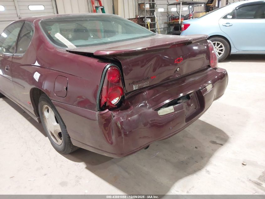 2004 Chevrolet Monte Carlo Ss VIN: 2G1WX12KX49308646 Lot: 43881058