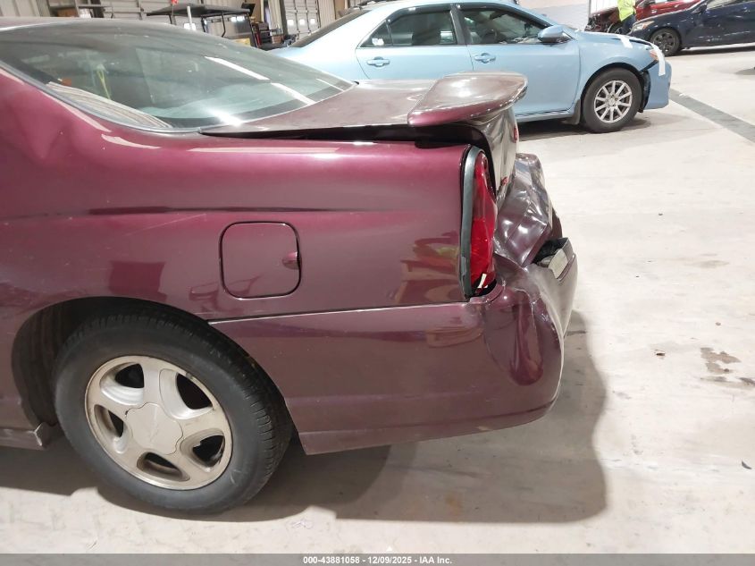 2004 Chevrolet Monte Carlo Ss VIN: 2G1WX12KX49308646 Lot: 43881058