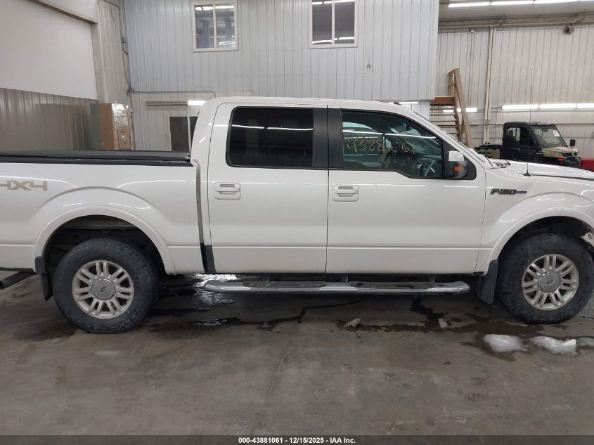 2014 Ford F-150 Lariat VIN: 1FTFW1EF1EKF38505 Lot: 43881061