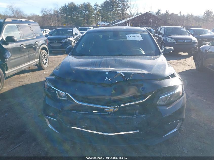 2016 Chevrolet Malibu Ls VIN: 1G1ZB5ST0GF301339 Lot: 43881063