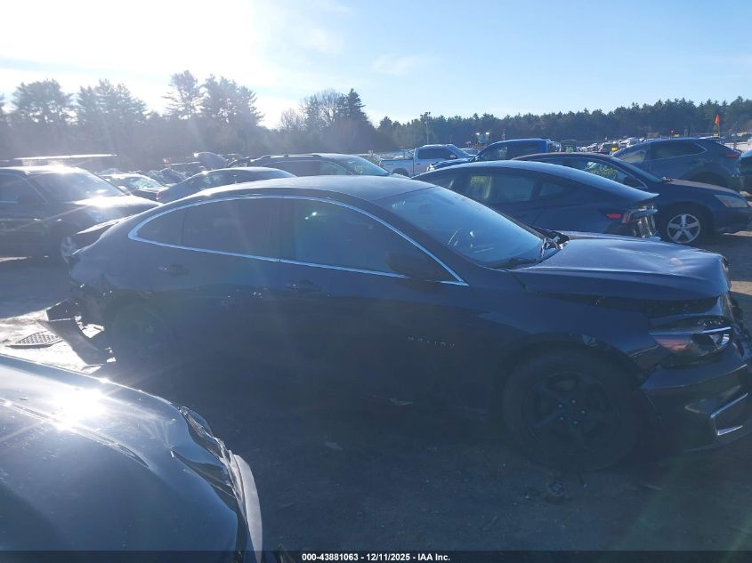 2016 Chevrolet Malibu Ls VIN: 1G1ZB5ST0GF301339 Lot: 43881063