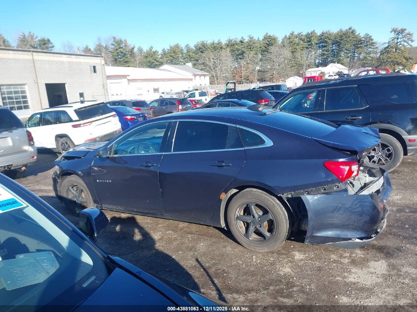 2016 Chevrolet Malibu Ls VIN: 1G1ZB5ST0GF301339 Lot: 43881063