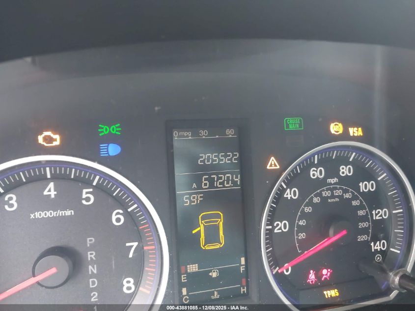 2007 Honda Cr-V Ex VIN: JHLRE38547C076505 Lot: 43881085