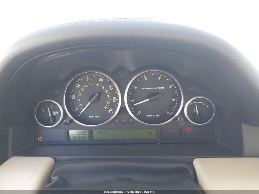 2008 Land Rover Range Rover Supercharged VIN: SALMF13408A285754 Lot: 43881087