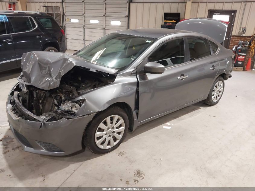 2017 Nissan Sentra S VIN: 3N1AB7AP5HY285818 Lot: 43881094