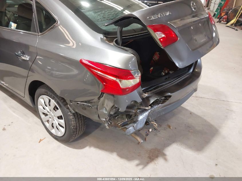 2017 Nissan Sentra S VIN: 3N1AB7AP5HY285818 Lot: 43881094