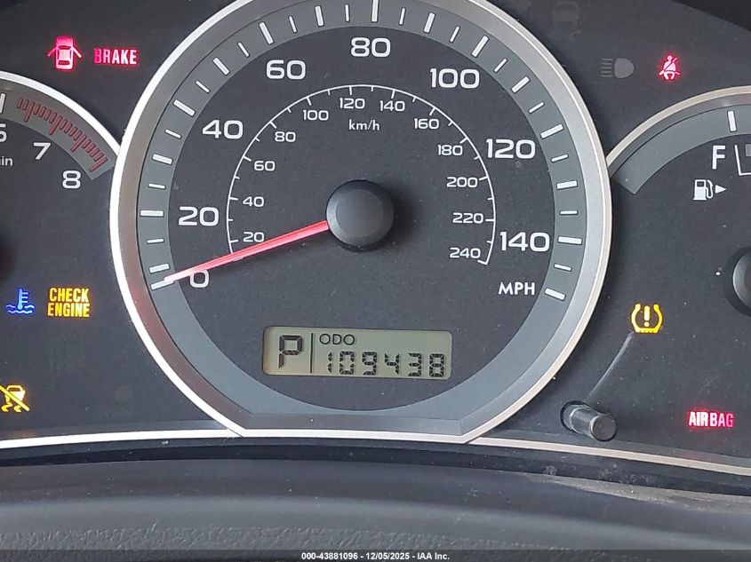 2009 Subaru Impreza Outback Sport VIN: JF1GH63629H811040 Lot: 43881096