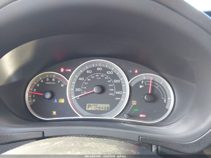 2009 Subaru Impreza Outback Sport VIN: JF1GH63629H811040 Lot: 43881096