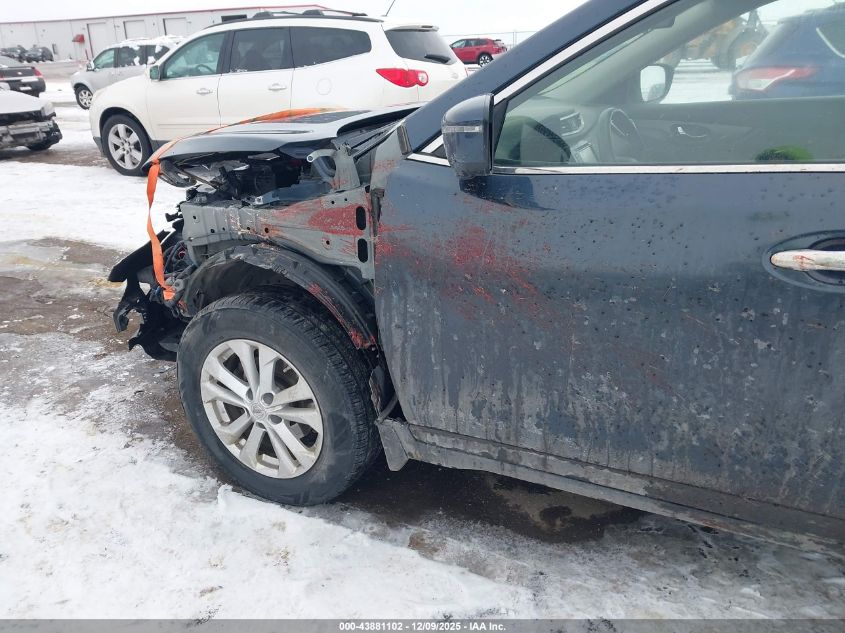 2016 Nissan Rogue Sv VIN: JN8AT2MV9GW147023 Lot: 43881102