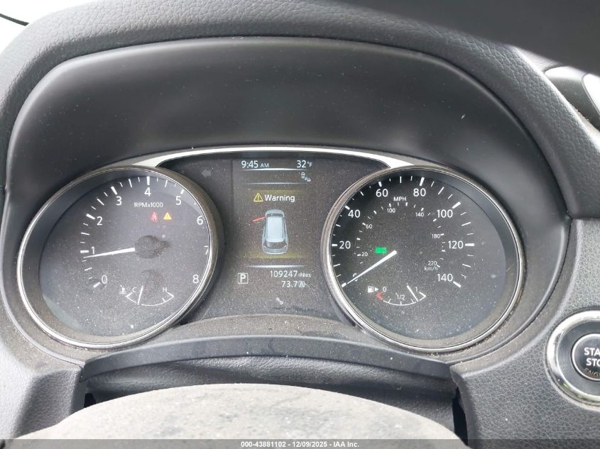 2016 Nissan Rogue Sv VIN: JN8AT2MV9GW147023 Lot: 43881102