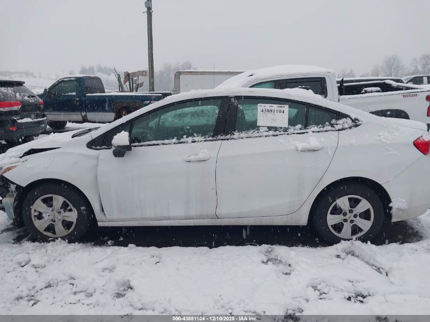 2018 Chevrolet Cruze Ls Auto VIN: 1G1BC5SM9J7236225 Lot: 43881104