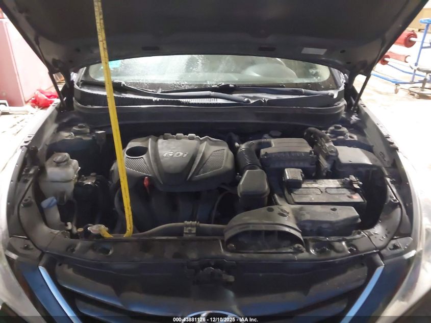 2013 Hyundai Sonata Gls VIN: 5NPEB4AC2DH612273 Lot: 43881126