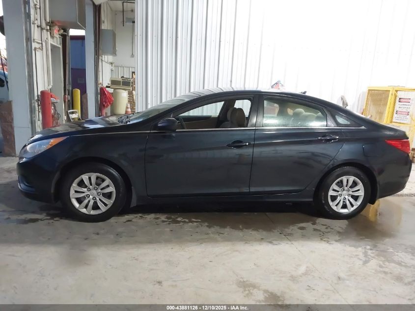 2013 Hyundai Sonata Gls VIN: 5NPEB4AC2DH612273 Lot: 43881126
