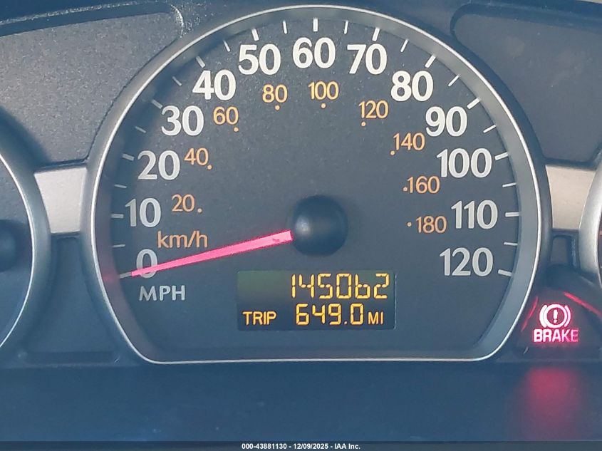 2004 Saturn Ion 2 VIN: 1G8AJ52F74Z186552 Lot: 43881130