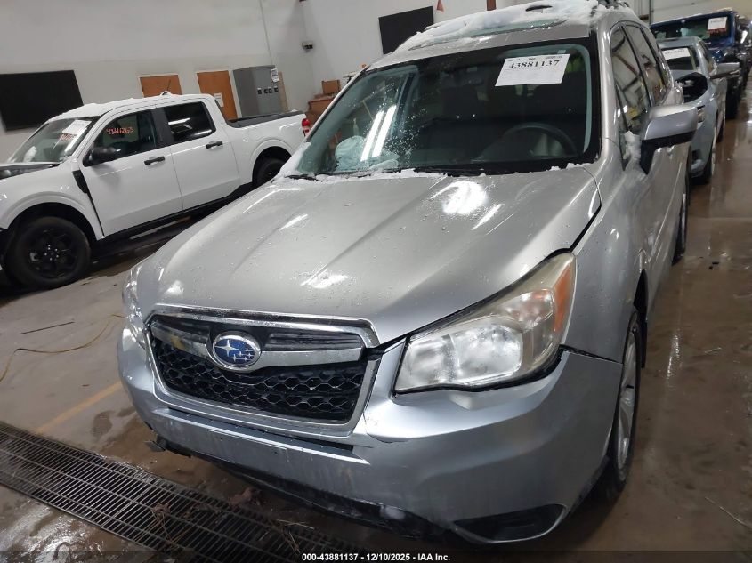 2014 Subaru Forester 2.5I Premium VIN: JF2SJAEC5EH556927 Lot: 43881137