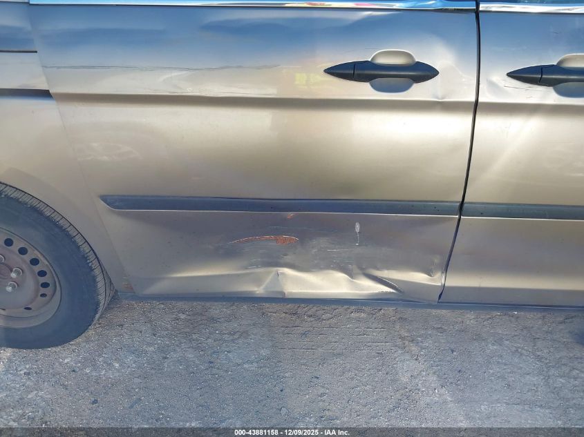 2009 Honda Odyssey Lx VIN: 5FNRL38269B025926 Lot: 43881158