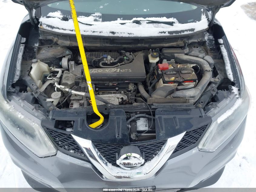 2015 Nissan Rogue Sv VIN: 5N1AT2MV8FC842536 Lot: 43881176