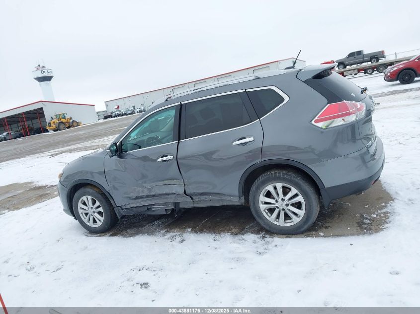 2015 Nissan Rogue Sv VIN: 5N1AT2MV8FC842536 Lot: 43881176