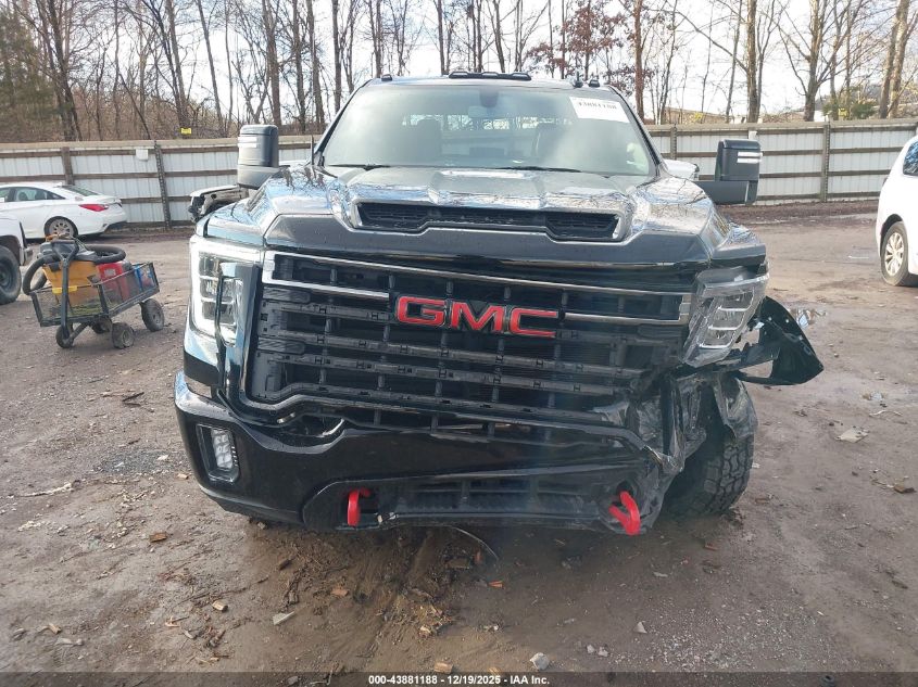 2022 GMC Sierra 2500Hd 4Wd Standard Bed At4 VIN: 1GT49PE71NF175724 Lot: 43881188