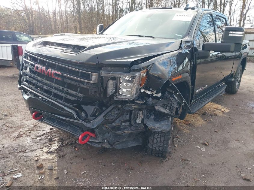 2022 GMC Sierra 2500Hd 4Wd Standard Bed At4 VIN: 1GT49PE71NF175724 Lot: 43881188