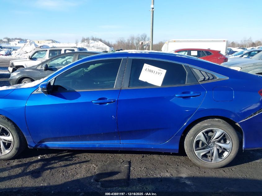 2021 Honda Civic Lx VIN: 2HGFC2F68MH554026 Lot: 43881197