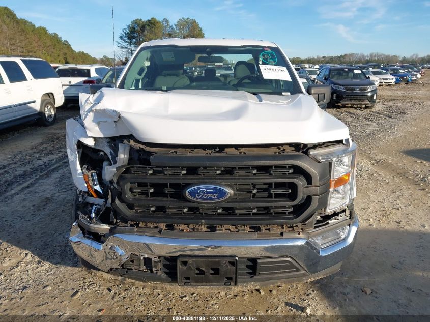 2021 Ford F-150 Xl VIN: 1FTEX1CB9MKE45027 Lot: 43881198