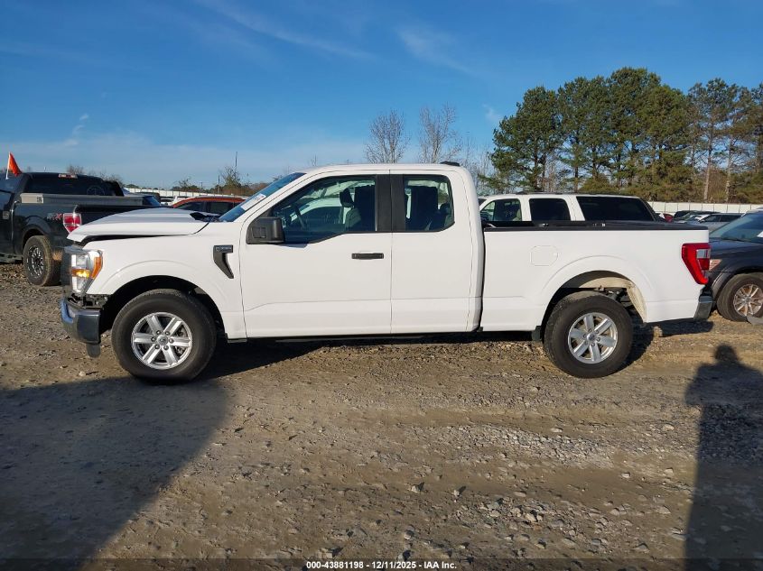 2021 Ford F-150 Xl VIN: 1FTEX1CB9MKE45027 Lot: 43881198
