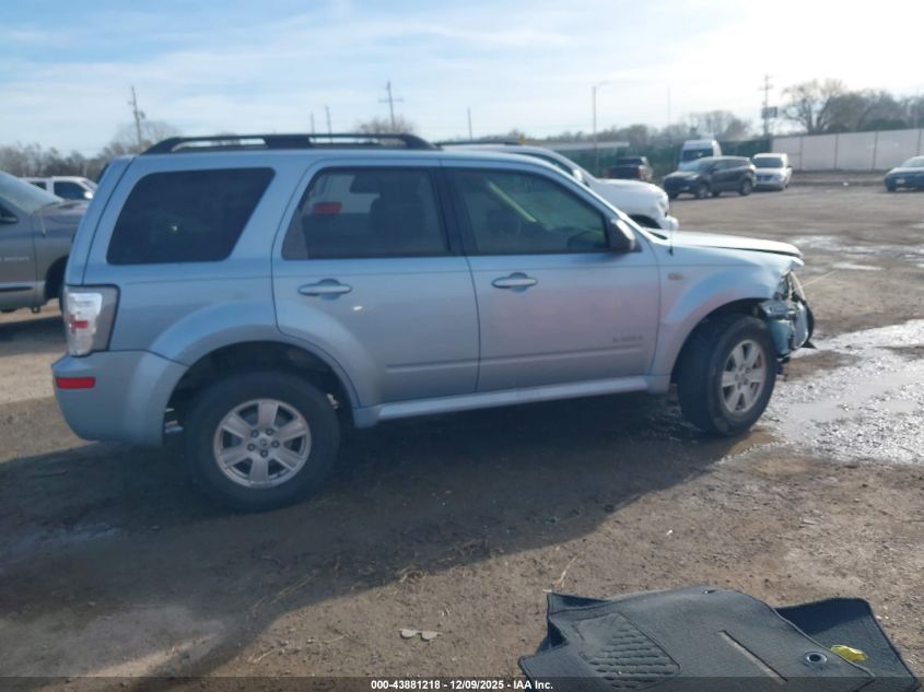 2008 Mercury Mariner V6 VIN: 4M2CU91198KJ26915 Lot: 43881218