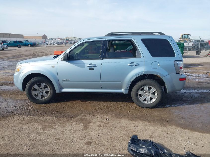 2008 Mercury Mariner V6 VIN: 4M2CU91198KJ26915 Lot: 43881218