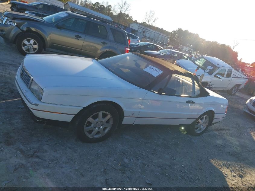 1991 Cadillac Allante VIN: 1G6VS3384MU126883 Lot: 43881222