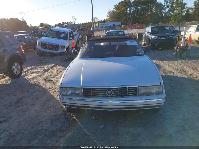 1991 Cadillac Allante VIN: 1G6VS3384MU126883 Lot: 43881222