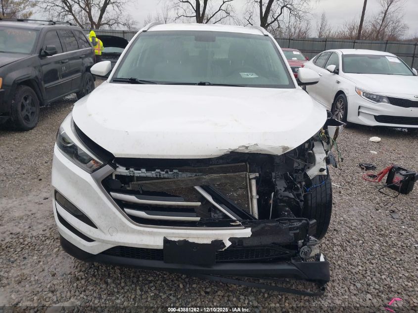 2018 Hyundai Tucson Sel VIN: KM8J3CA43JU619020 Lot: 43881262