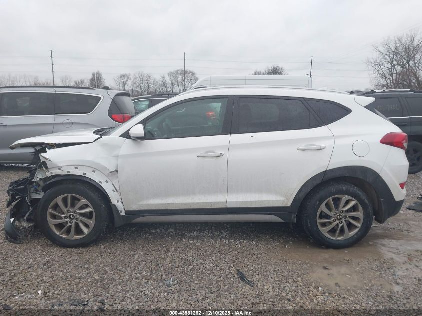 2018 Hyundai Tucson Sel VIN: KM8J3CA43JU619020 Lot: 43881262