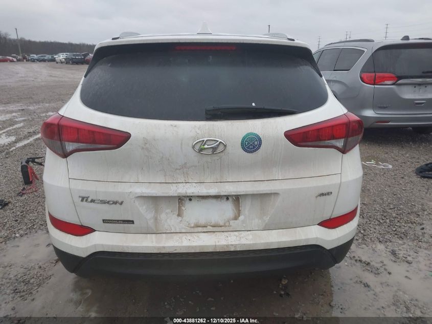 2018 Hyundai Tucson Sel VIN: KM8J3CA43JU619020 Lot: 43881262