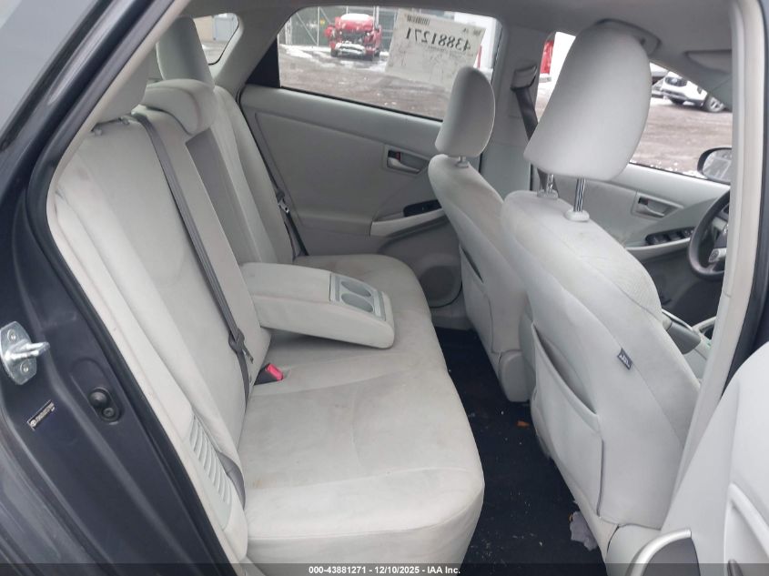 2012 Toyota Prius Two VIN: JTDKN3DU0C5379999 Lot: 43881271