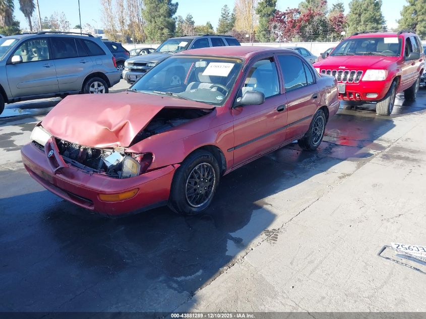1NXBA02E8VZ635736 1997 TOYOTA COROLLA photo no. 2