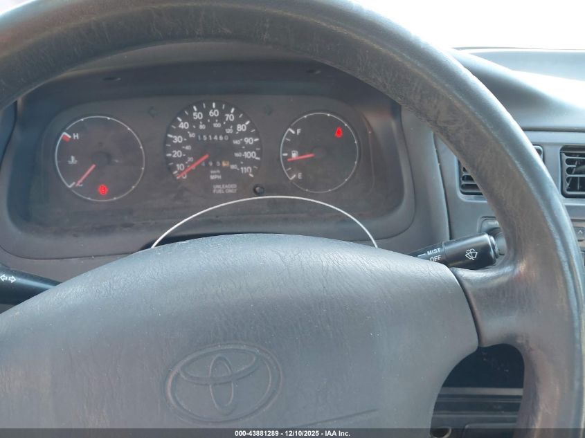 1997 Toyota Corolla Std VIN: 1NXBA02E8VZ635736 Lot: 43881289