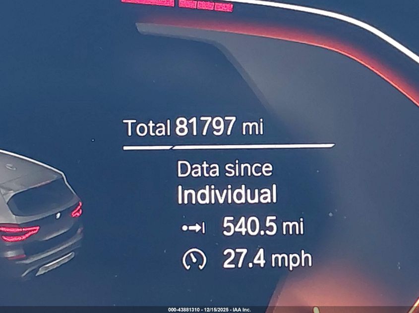 2021 BMW X3 Sdrive30I VIN: 5UXTY3C03M9G68736 Lot: 43881310