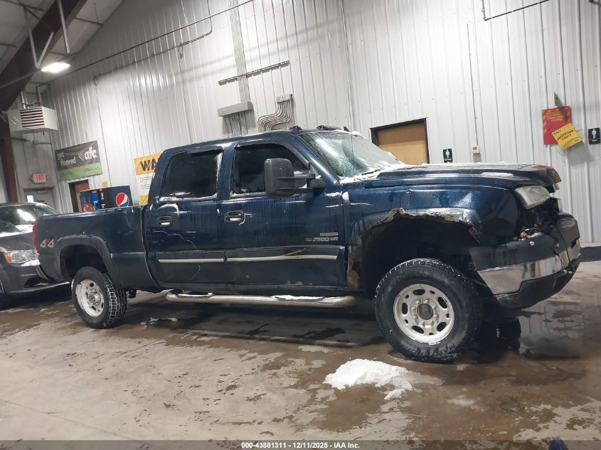 2006 Chevrolet Silverado 2500Hd Lt1 VIN: 1GCHK23D96F154011 Lot: 43881311