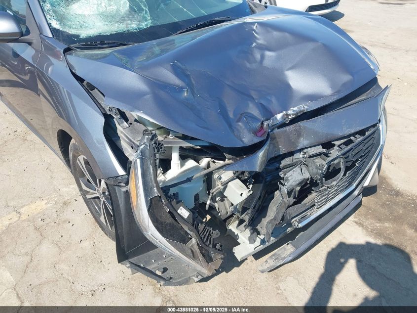 2021 Nissan Sentra Sv Xtronic Cvt VIN: 3N1AB8CV6MY297147 Lot: 43881326