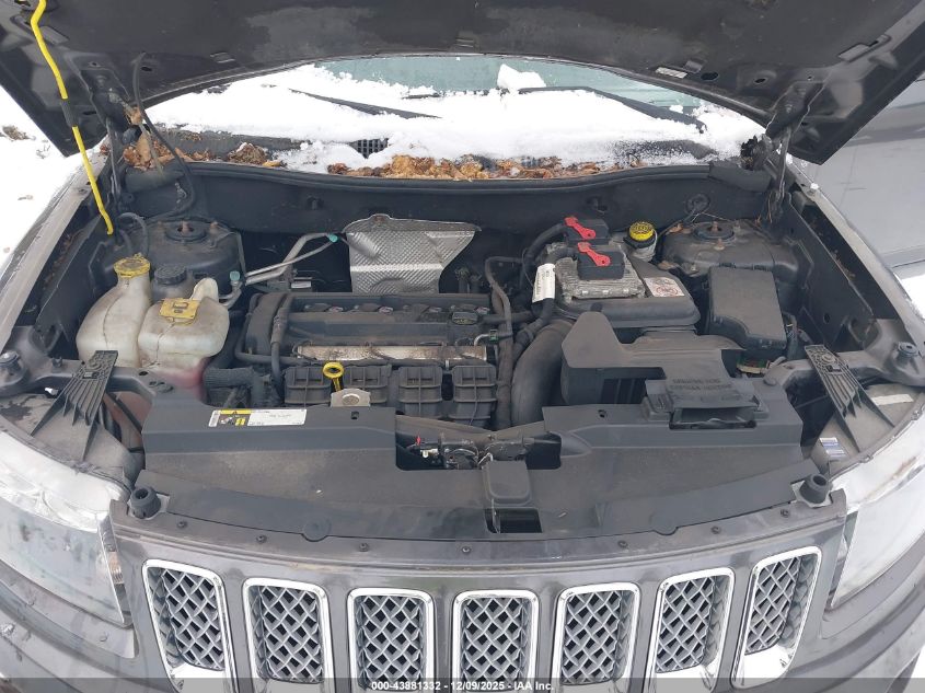 2017 Jeep Compass Latitude Fwd VIN: 1C4NJCEA4HD206951 Lot: 43881332