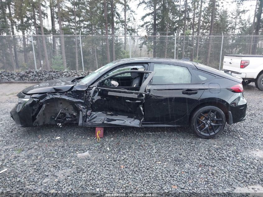 2025 Honda Civic Hybrid Sport VIN: JHMFL4H89SX002910 Lot: 43881335