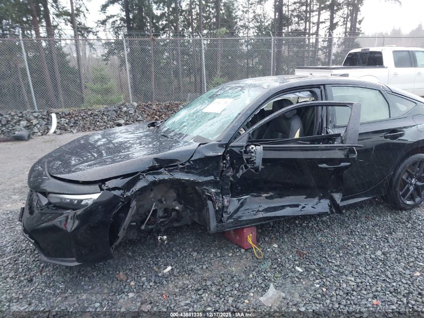 2025 Honda Civic Hybrid Sport VIN: JHMFL4H89SX002910 Lot: 43881335