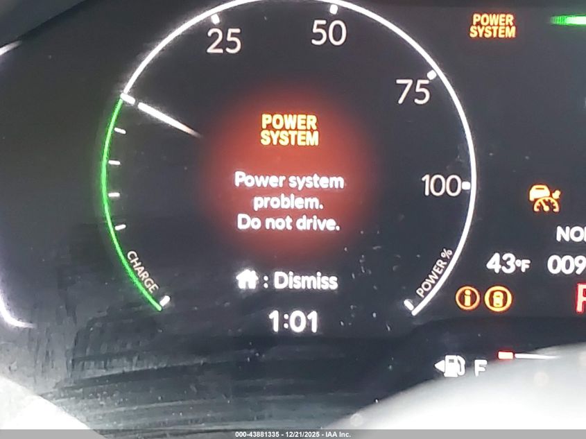 2025 Honda Civic Hybrid Sport VIN: JHMFL4H89SX002910 Lot: 43881335