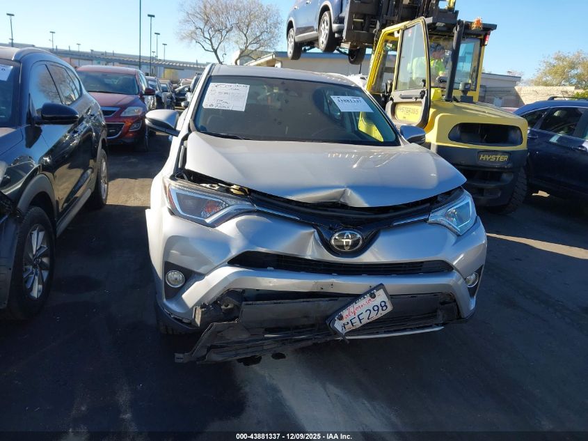 2018 Toyota Rav4 Xle VIN: 2T3WFREV4JW477870 Lot: 43881337